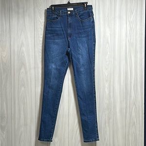 Blue Turtle high waist skinny jeans size 13